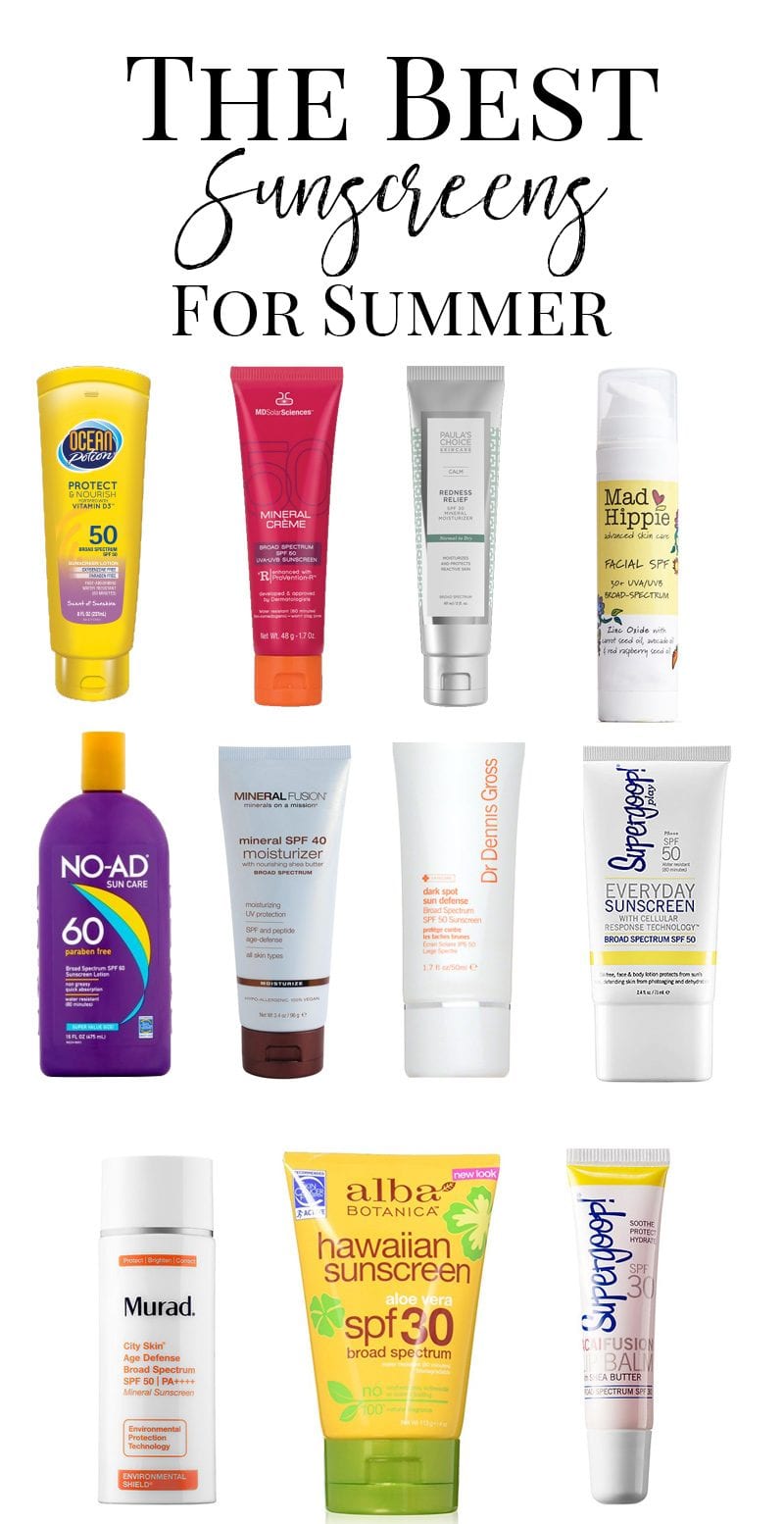 The Best Cruelty Free Sunscreens for Summer. Consumer Reports rated Ocean Potion as one of the top 50 sunscreens on the market! See the best sunscreens for face and body, plus lips!