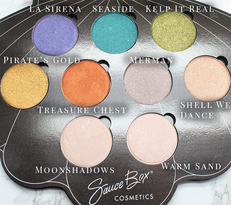 Saucebox Mermaid Life Eyeshadows