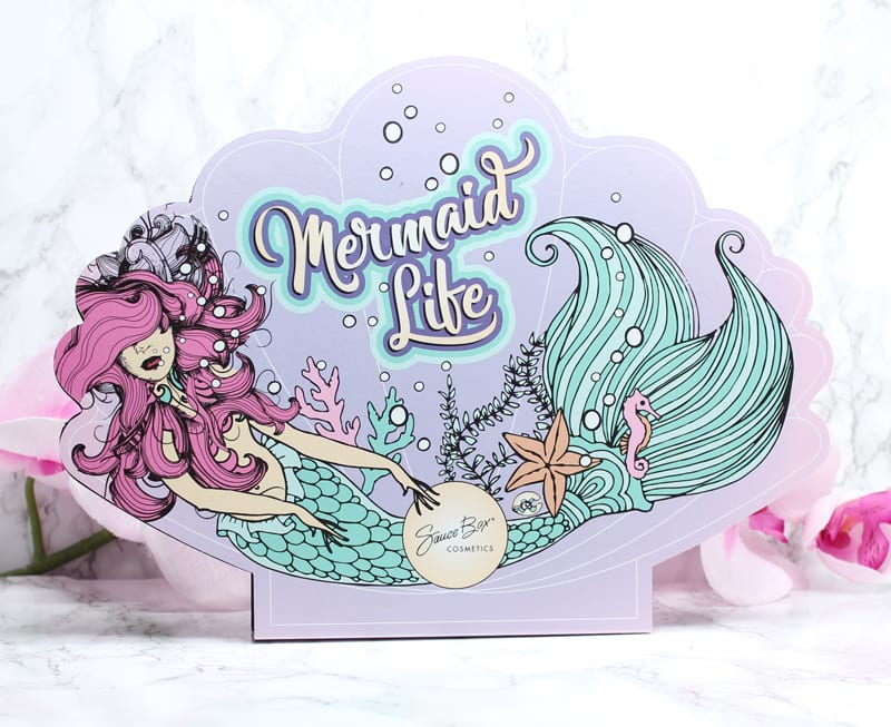 Saucebox Mermaid Life Palette Swatches