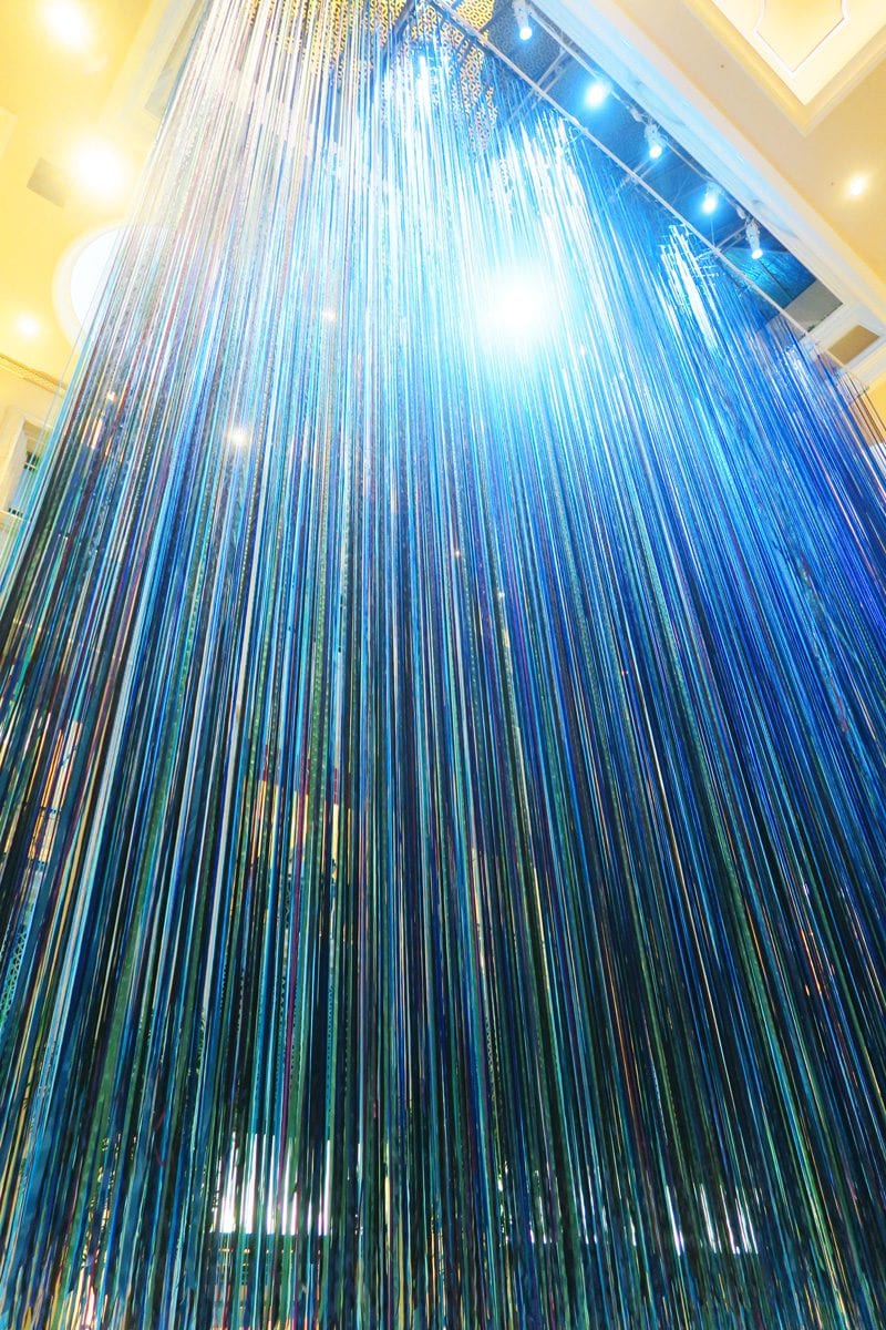 Another Sky Art made of Ribbons
