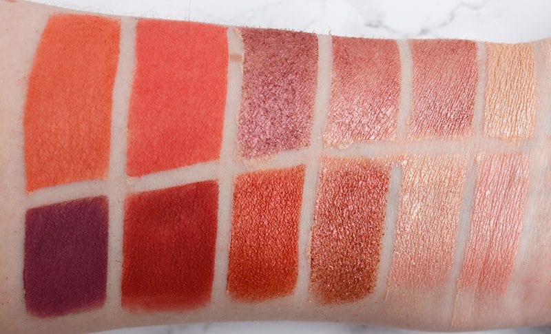 Colour Pop She Palette Swatches