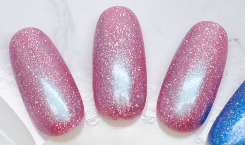 KBShimmer Hella Holo Customs Nail Polish Pinking of Paradise swatch