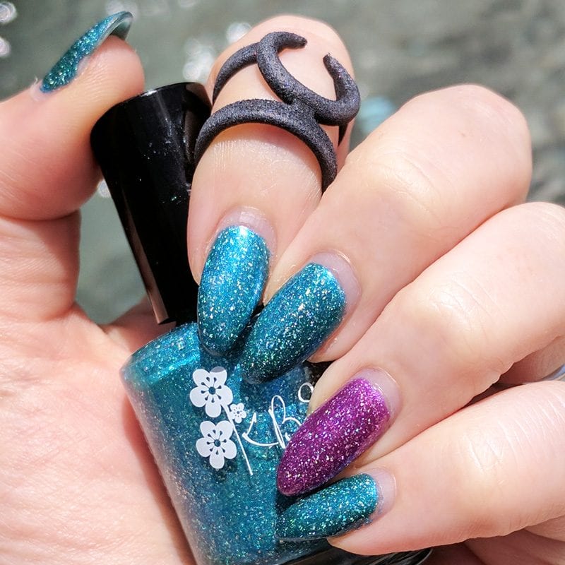 KBShimmer No Wave! and Berry Chill