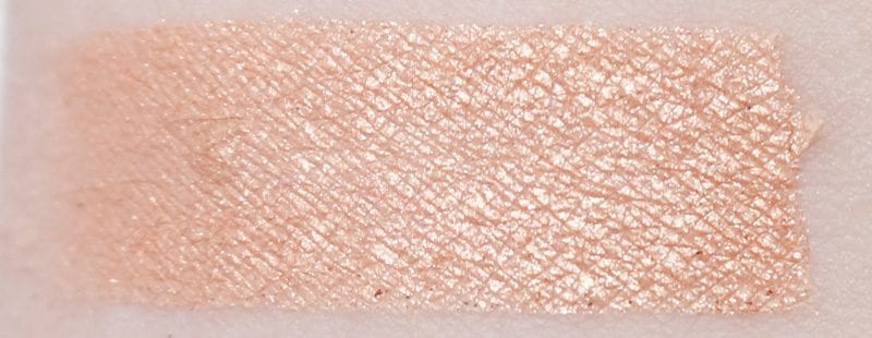 Stila Sequin swatch on pale skin