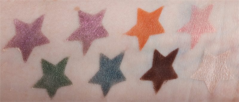 Black Beauty Burn Book swatches
