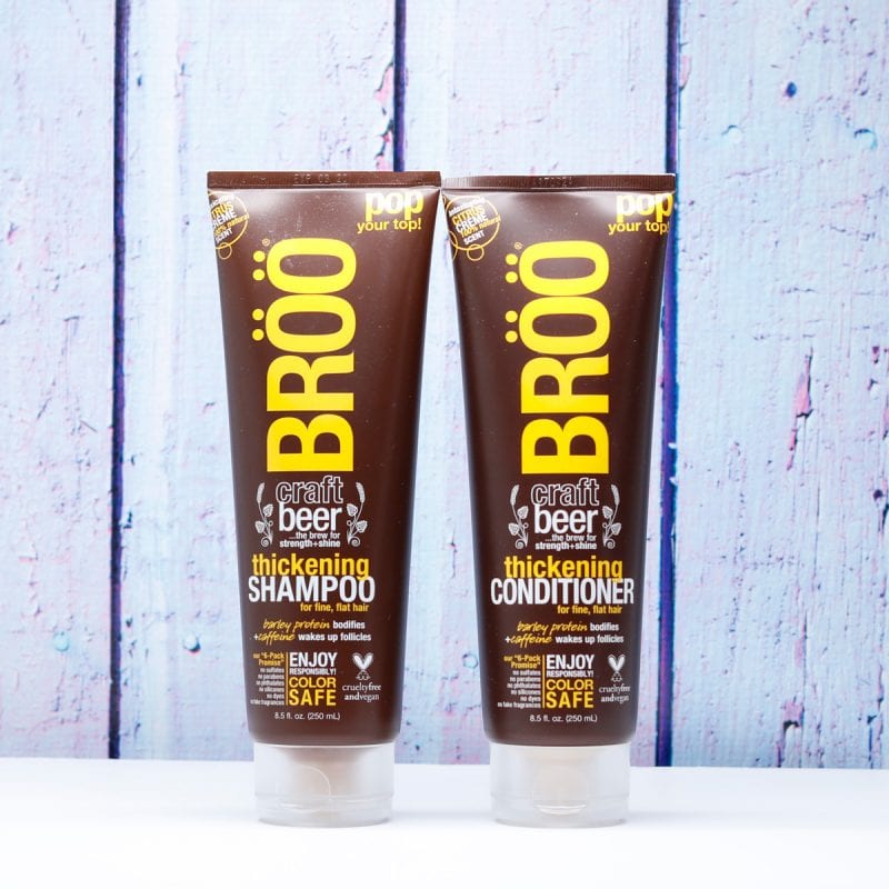 BRÖÖ Thickening Craft Beer Shampoo and Conditioner