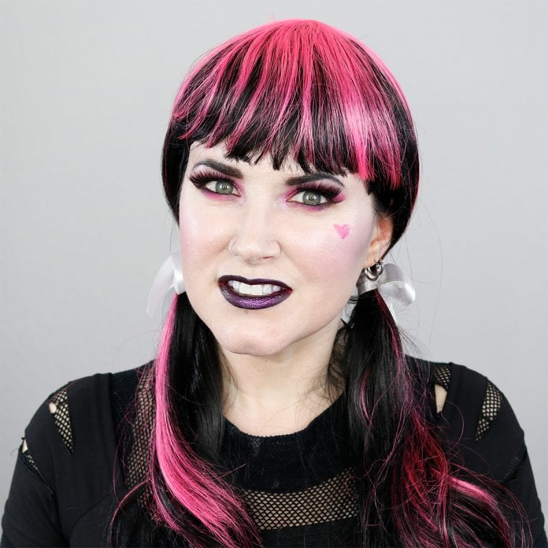How to do Monster High Draculaura Makeup