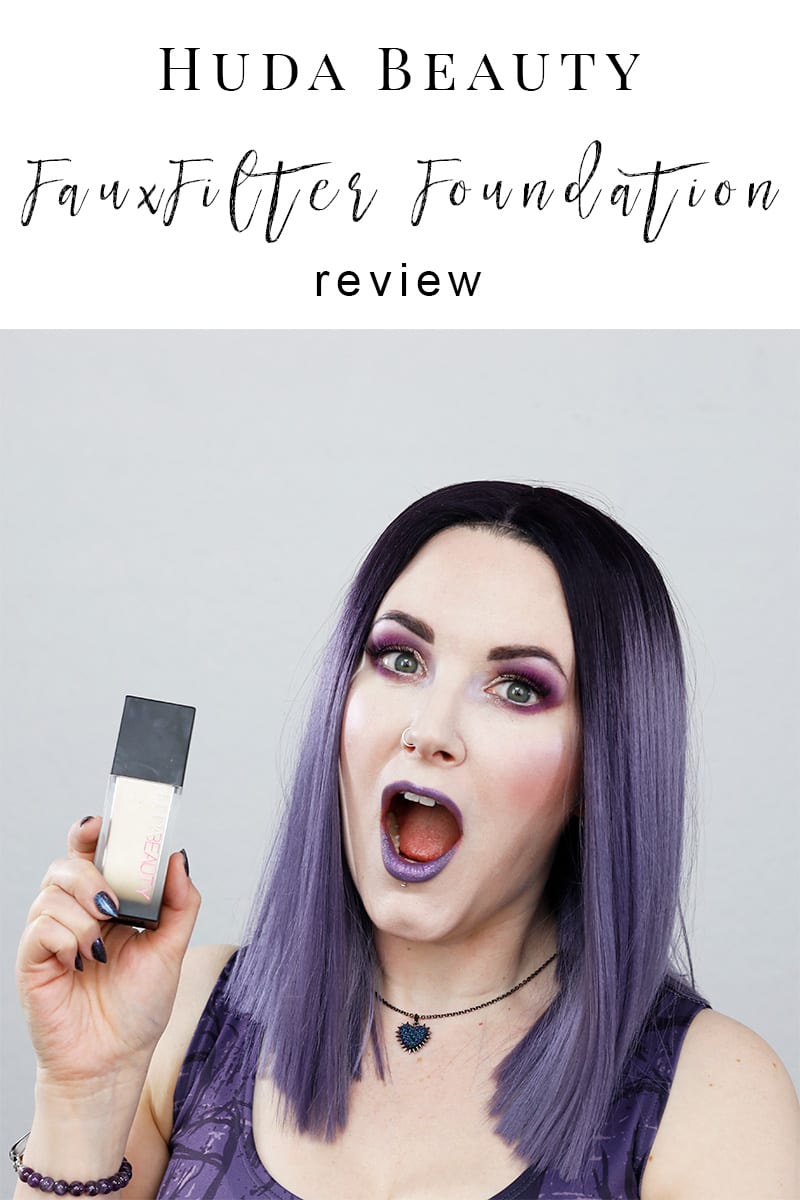Huda Beauty FauxFilter Foundation Review