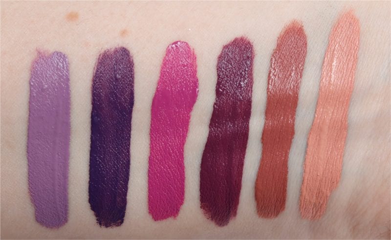 Nyx Luv Out Loud Liquid Lipsticks -  This entire collection is made up of beautiful purples and nudes. The Luv Out Loud collection is named after qualities that make a person beautiful inside and out, as well as inspiring.