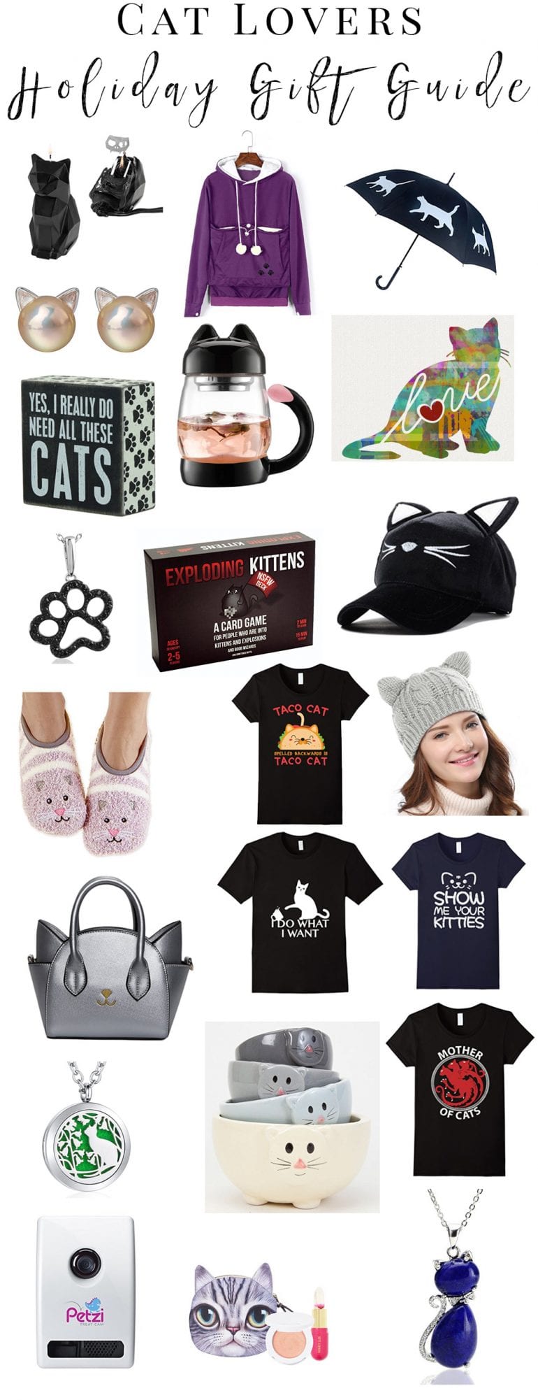 Cat Lovers Holiday T Guide Ts For The Feline Fanciers In Your