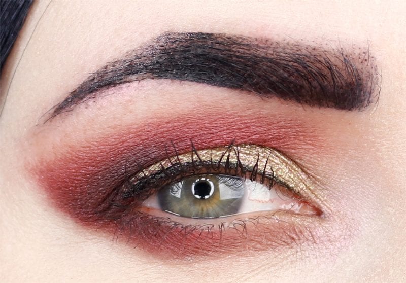 Olive Red Smoky Holiday Tutorial