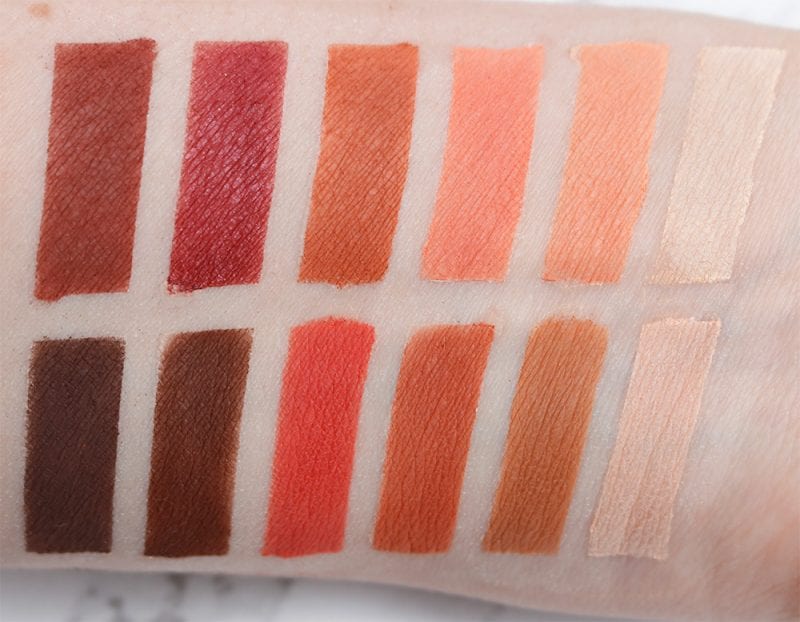 Too Faced Just Peachy Mattes Palette Review Swatches Looks
