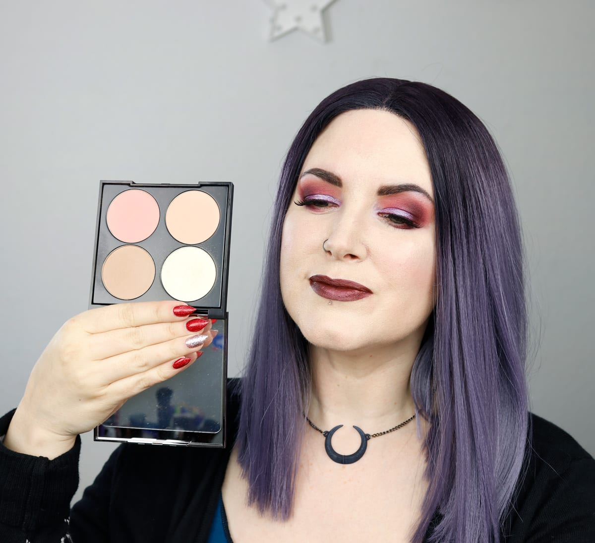 at opfinde uheldigvis Komedieserie Get Ready With Me Indie Makeup - burgundy & purple hooded eye tutorial