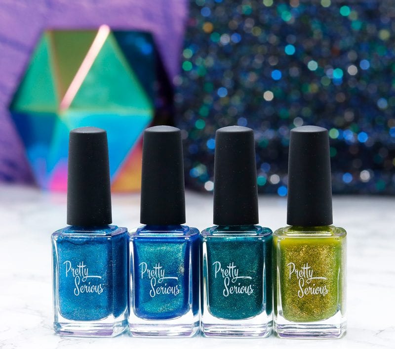 Pretty Serious Consider Outer Space Collection Swatches and Review