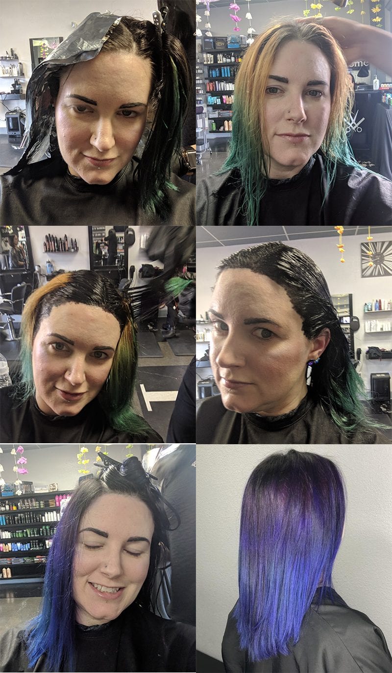 Pravana Galaxy Hair How To