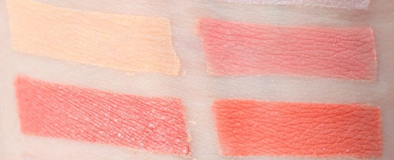 Nyx In Your Element Air Palette swatches
