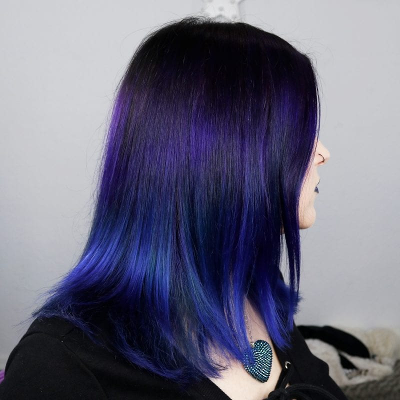 Galaxy Fade Hair