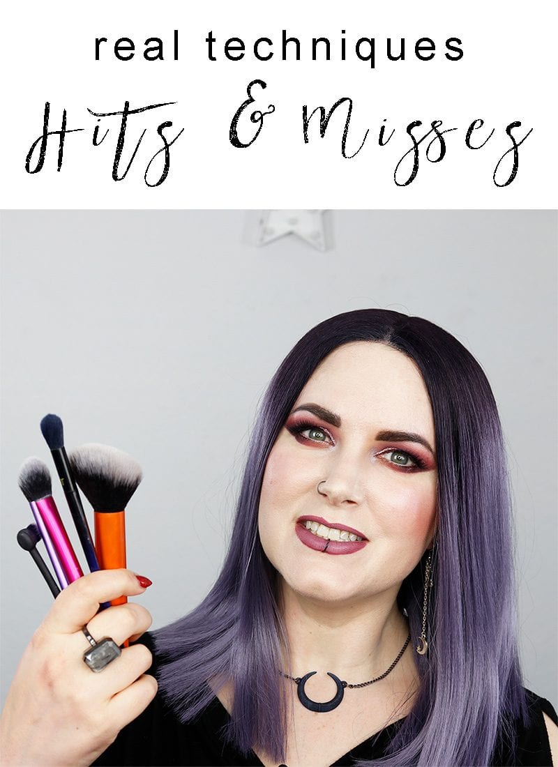 Real Techniques Makeup Brushes Hits & Misses and how I use them. Find out all about these high quality affordable drugstore vegan makeup brushes!