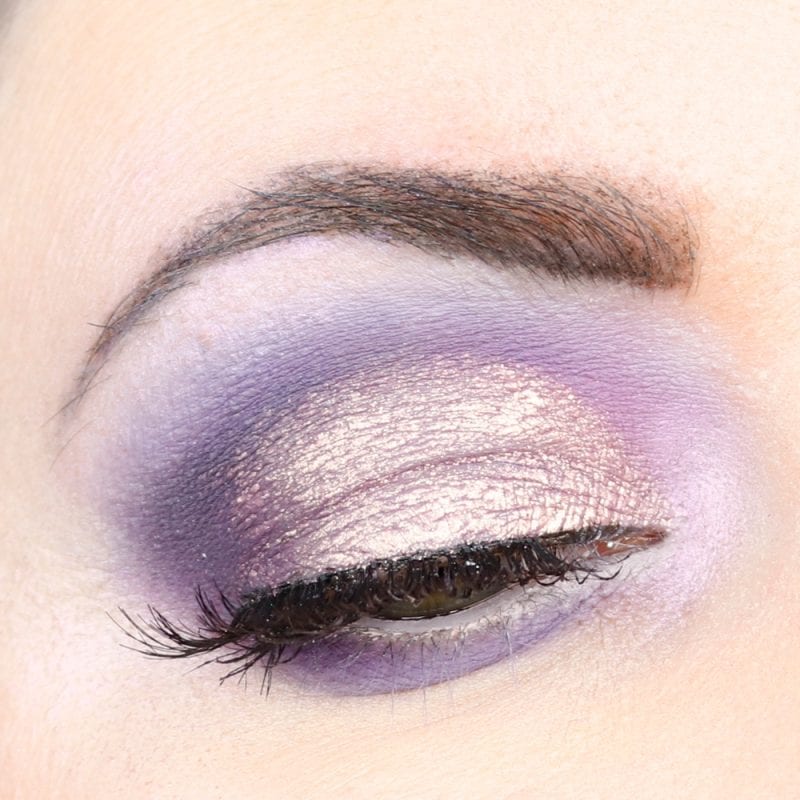 Wearing Stila Cloud with Kat Von D Pastel Goth and Kylie Purple Palette