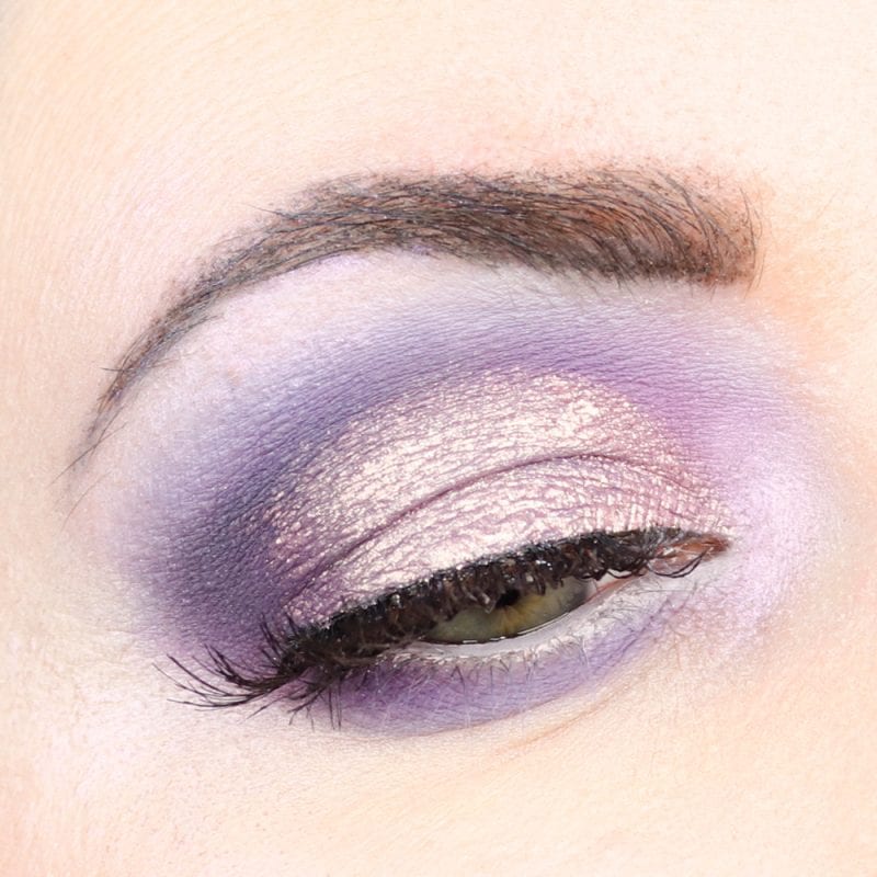 Wearing Stila Cloud with Kat Von D Pastel Goth and Kylie Purple Palette