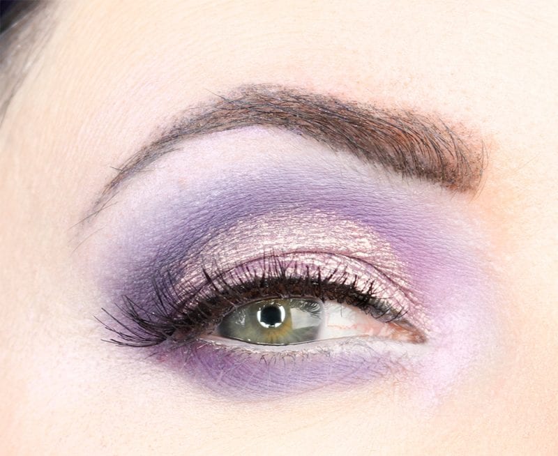 Wearing Stila Cloud with Kat Von D Pastel Goth and Kylie Purple Palette