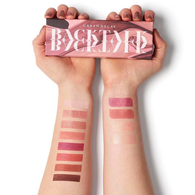 Urban Decay Backtalk Palette Swatches