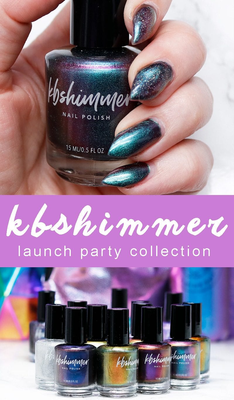 KBShimmer Launch Party Collection Review, Swatches, Looks, Manis