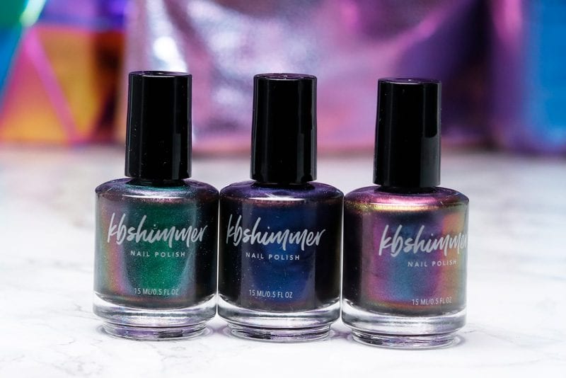 KBShimmer Launch Party Collection Nail Polish Review