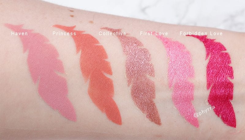 Sydney Grace DIY Cool Berries Swatches