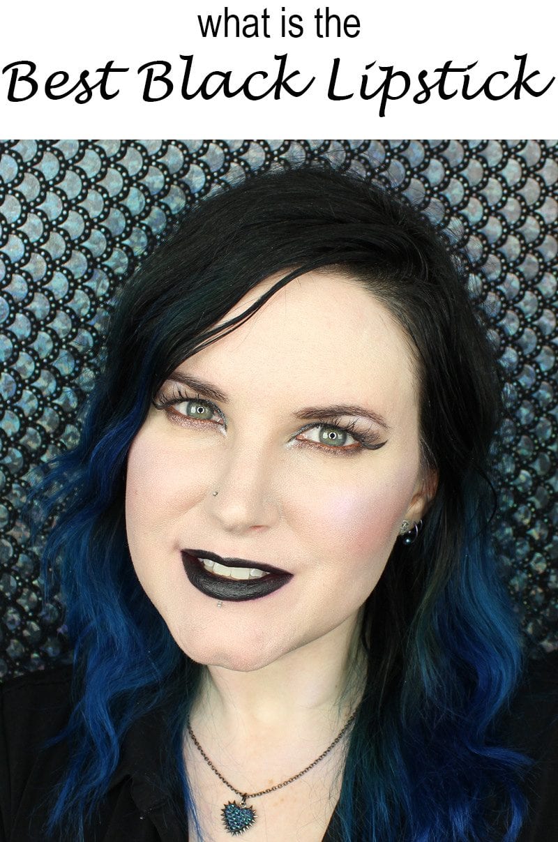 What is the best black lipstick? Urban Decay Vice Lipstick in Perversion