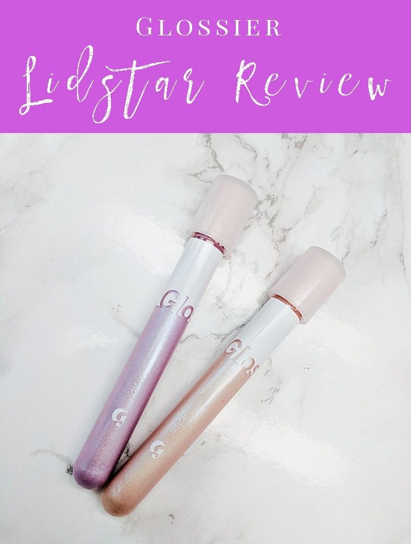 Glossier Lidstar Review - how these eyeshadows work on hooded eyes