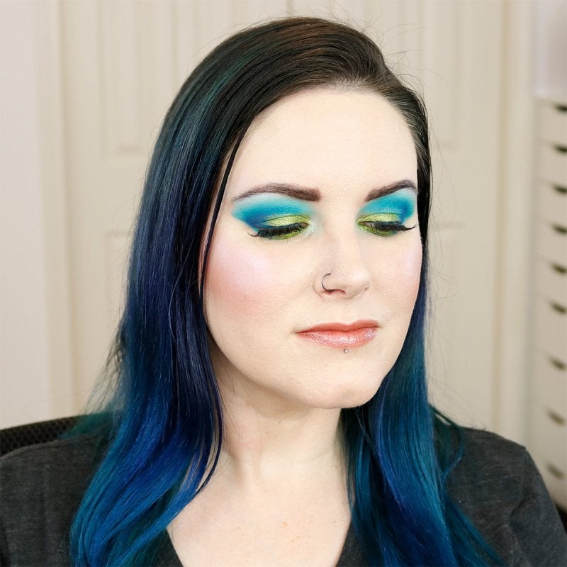 Makeup Geek Power Pigments Mermaid Tutorial 