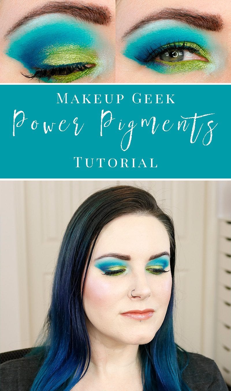 Makeup Geek Power Pigments Tutorial