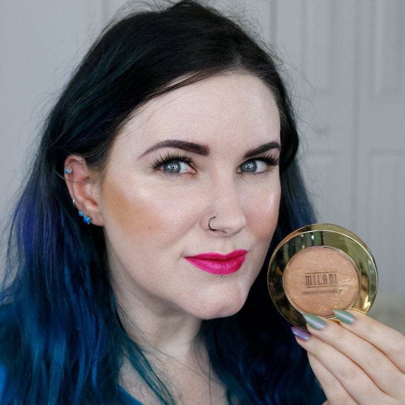Milani Baked Bronzer in Dolce swatch