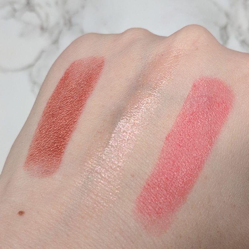 Urban Decay Beached Vice Lipstick Swatches on Light Skin