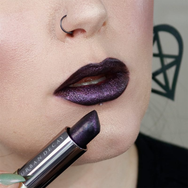 Urban Decay Vice Lipstick in Voodoo lip swatch