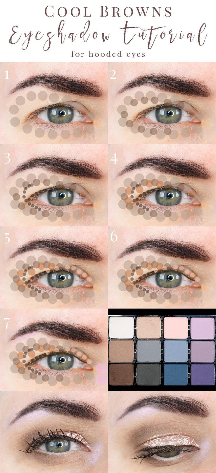 Cool Browns Eyeshadow Tutorial Great For Hooded Eyes