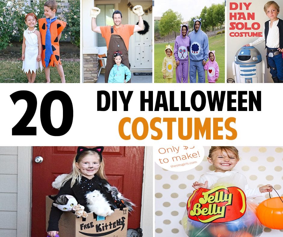 20 DIY Halloween Costume Ideas Round-Up