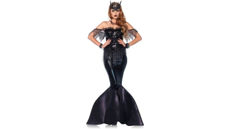 Dark Siren Costume a gothic spin on a mermaid costume