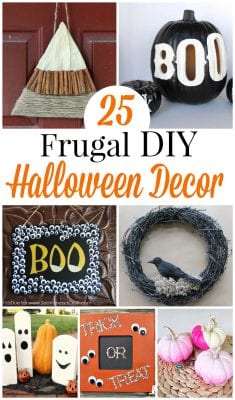 25 Frugal DIY Halloween Decor Ideas - Let's Get Spooky!