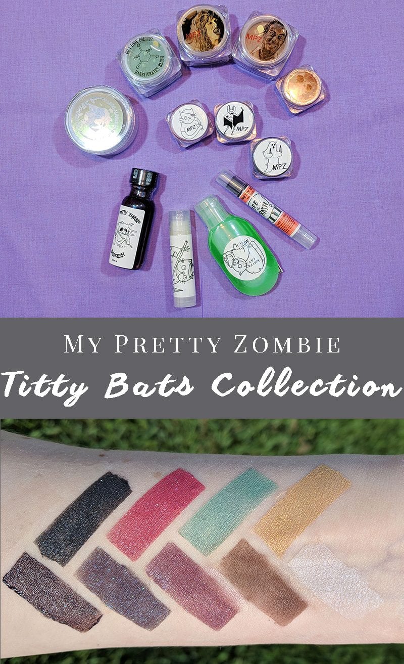My Pretty Zombie Titty Bats Review Swatches