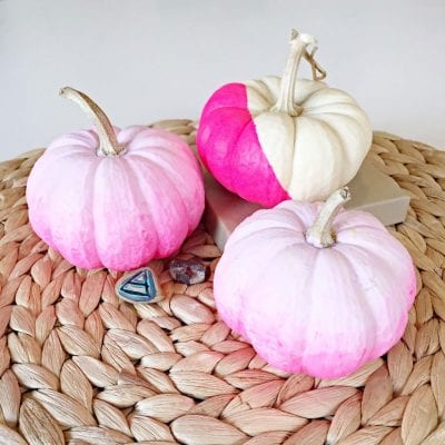 DIY Ombre Pumpkins by Pop Shop America