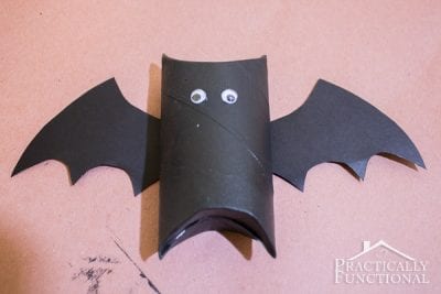 DIY Toilet Paper Roll Bats by Practically Functional