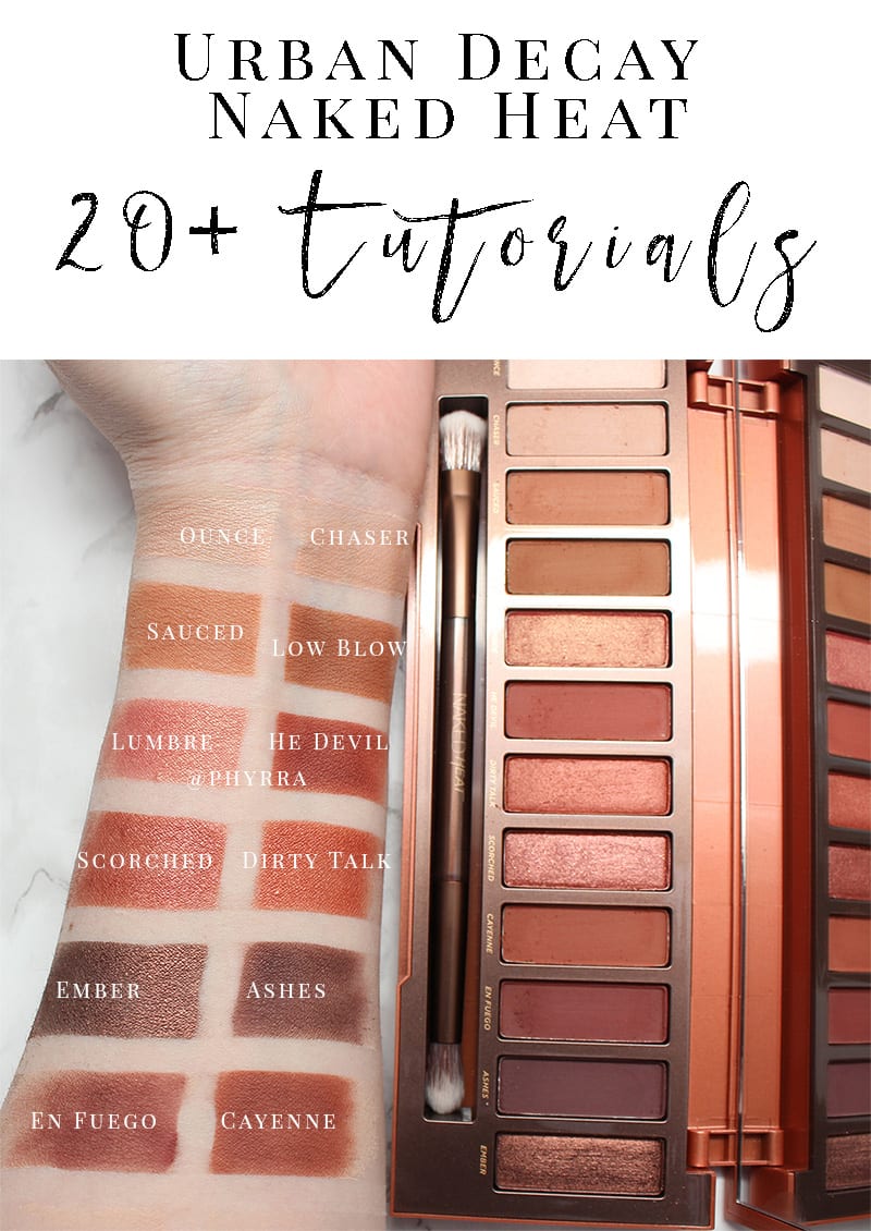 Urban Decay Naked Heat Tutorials and Looks for Inspiration