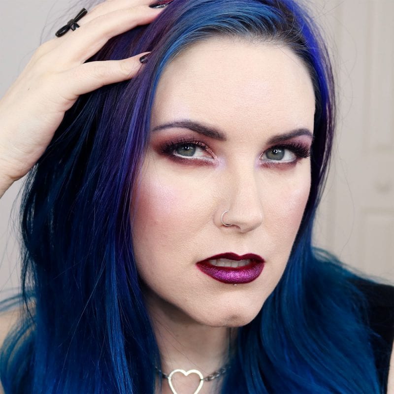 Lime Crime Venus III Makeup Look