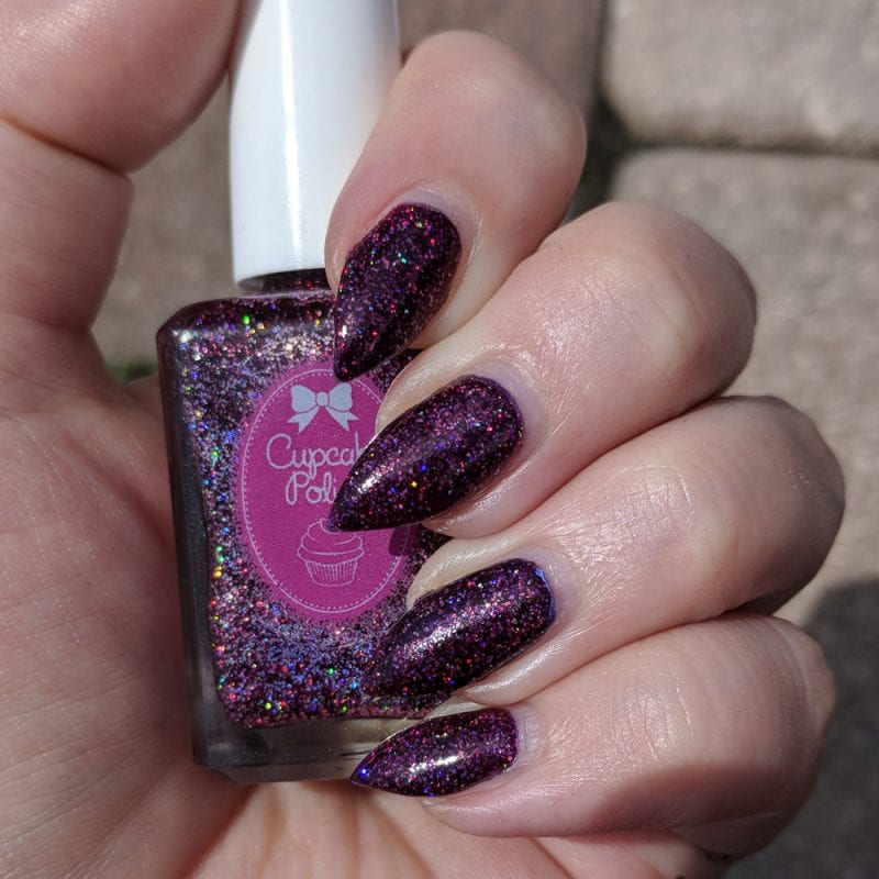 Garnet - Holographic Glitter Indie Nail Polish by Cupcake Polish