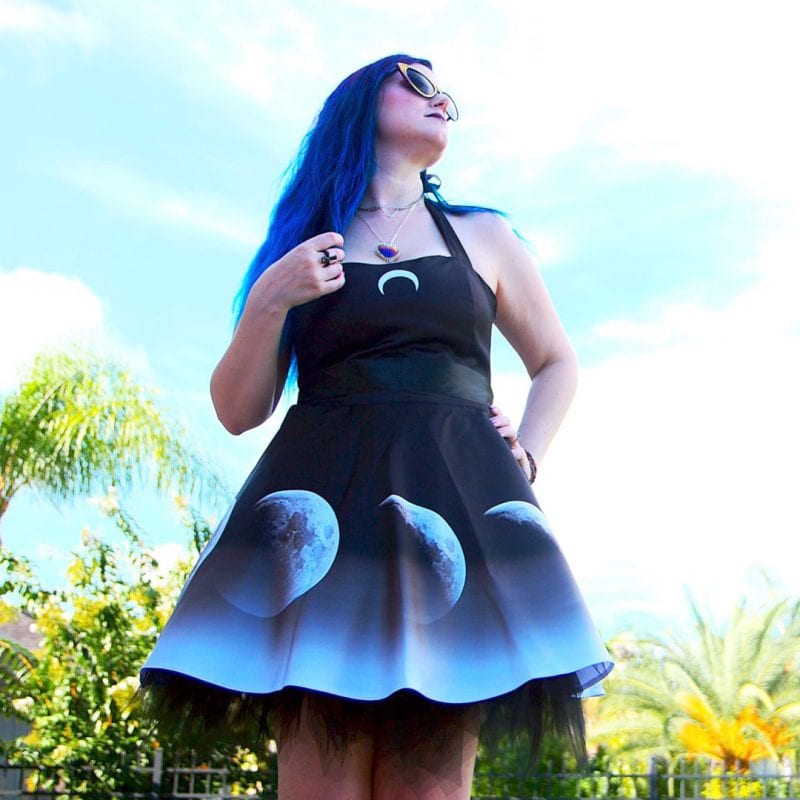Gothic Clothing Inspiration - Moon Witch Dress