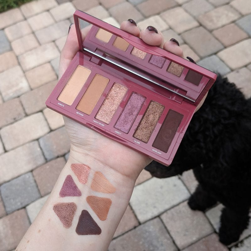 Urban Decay Aphrodisiac Palette Swatches