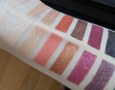 Urban Decay Born to Run Eyeshadow Palette Swatches Review