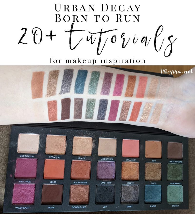 Urban Decay Born to Run Palette Tutorials and Looks for Inspiration